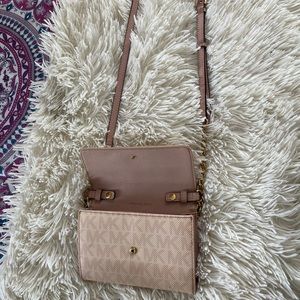 side michael kors wallet